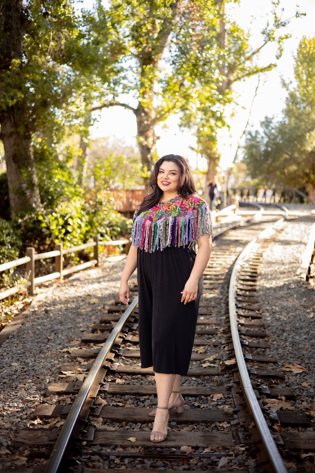 Carla Corazón modeling for Savia Guate, photo 2.